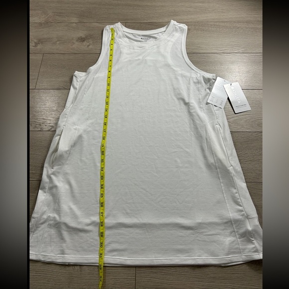Athleta Pacifica Illume Athletic Dress In White - Picture 14 of 15